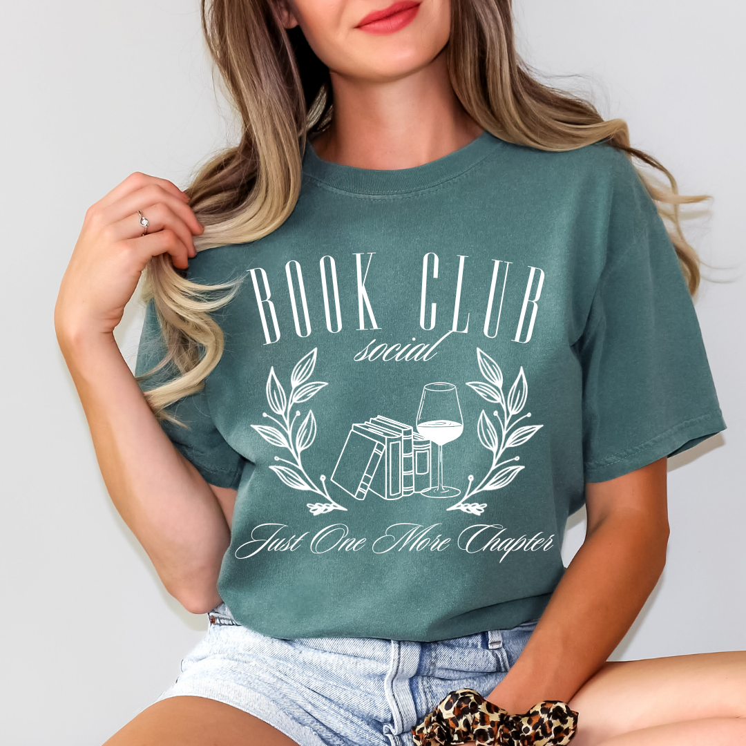 Book Club Social Tee