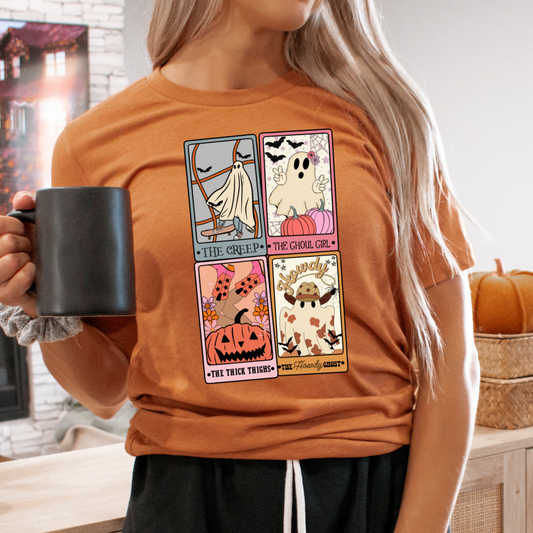 Spooky Tarot Card Tee