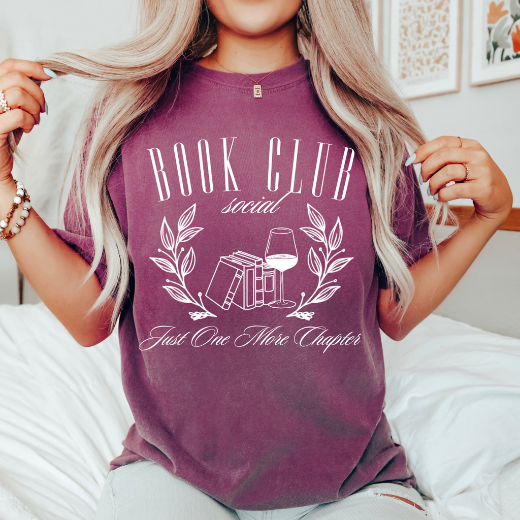 Book Club Social Tee