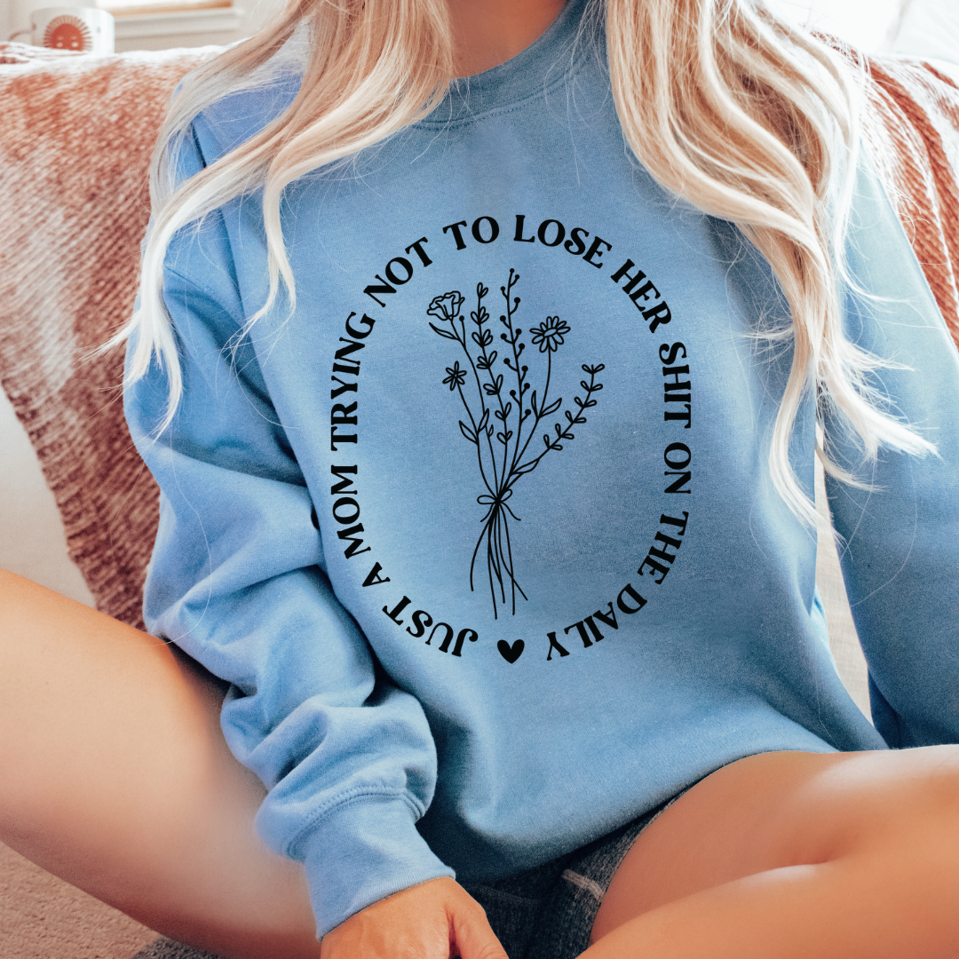 Trying Not To Lose Her Shit Crewneck