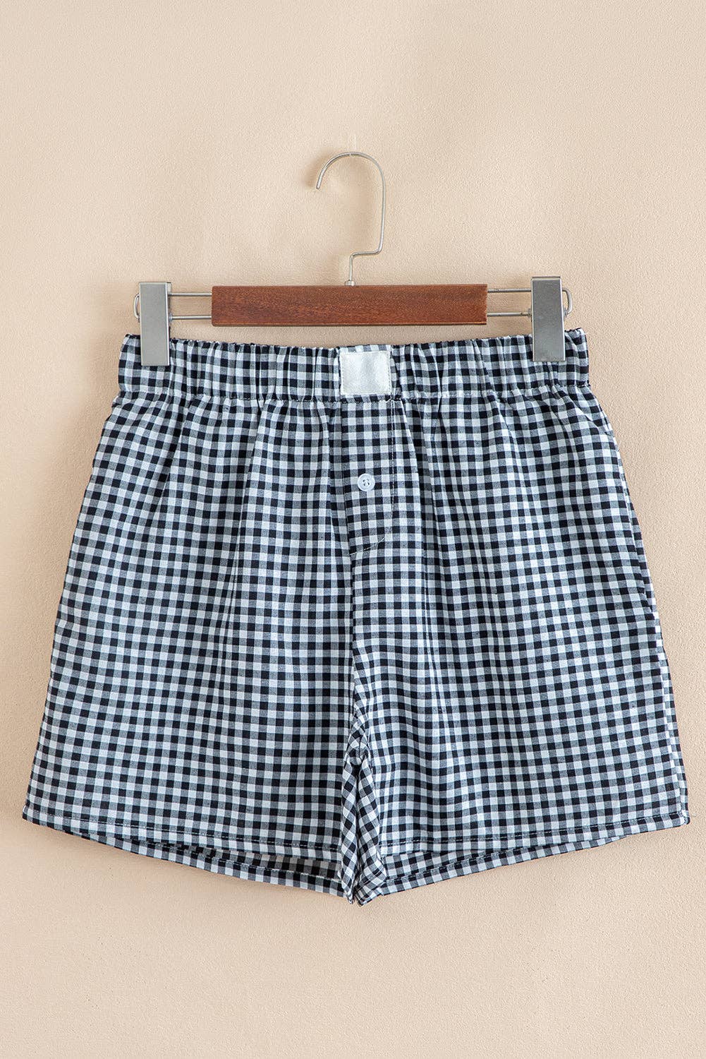 Plaid High Waist Summer Shorts