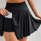 High Waist Ribbed Skirt
