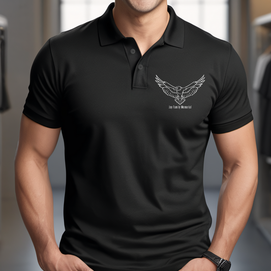 Joy Memorial Eagle Golf Shirt