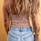 Floral V-Neck Bodysuit