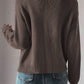 Knit Buttoned Cardigan