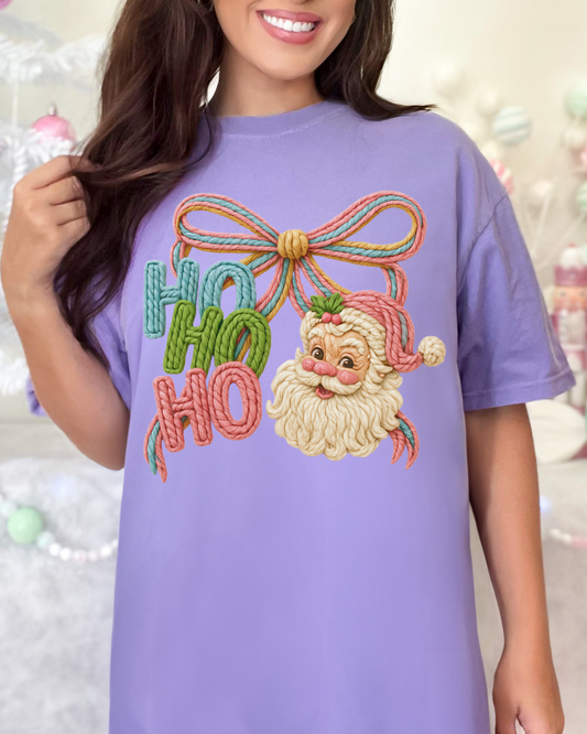 Faux Yarn Ho Ho Ho