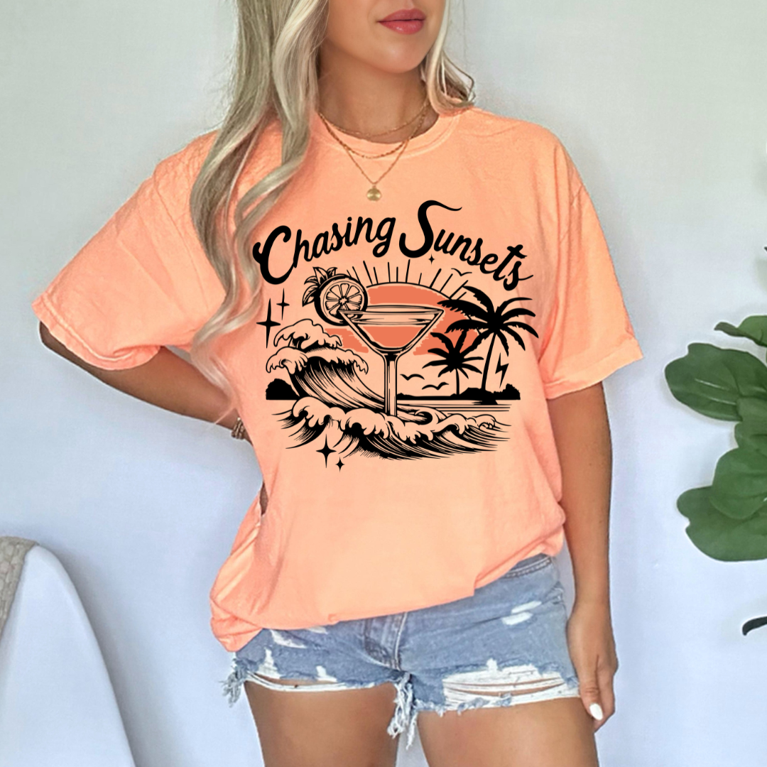 Chasing Sunsets Tee