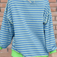 Striped Tunic Sweater