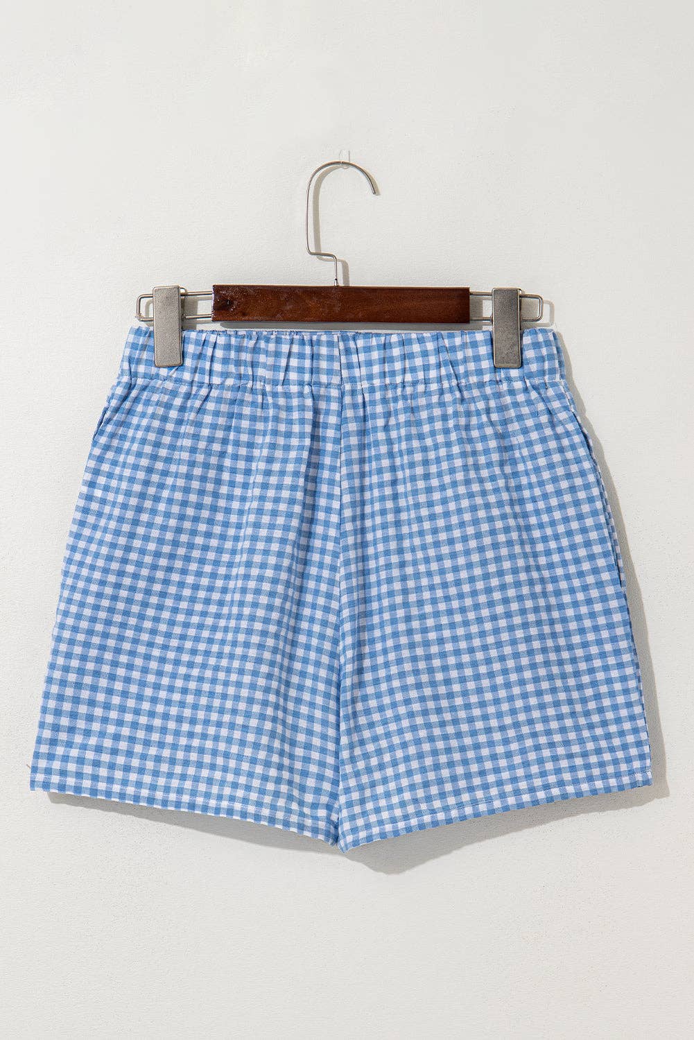 Plaid High Waist Summer Shorts