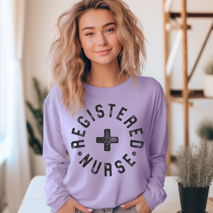 Medical Cross Long Sleeve Tee ~ Customize!