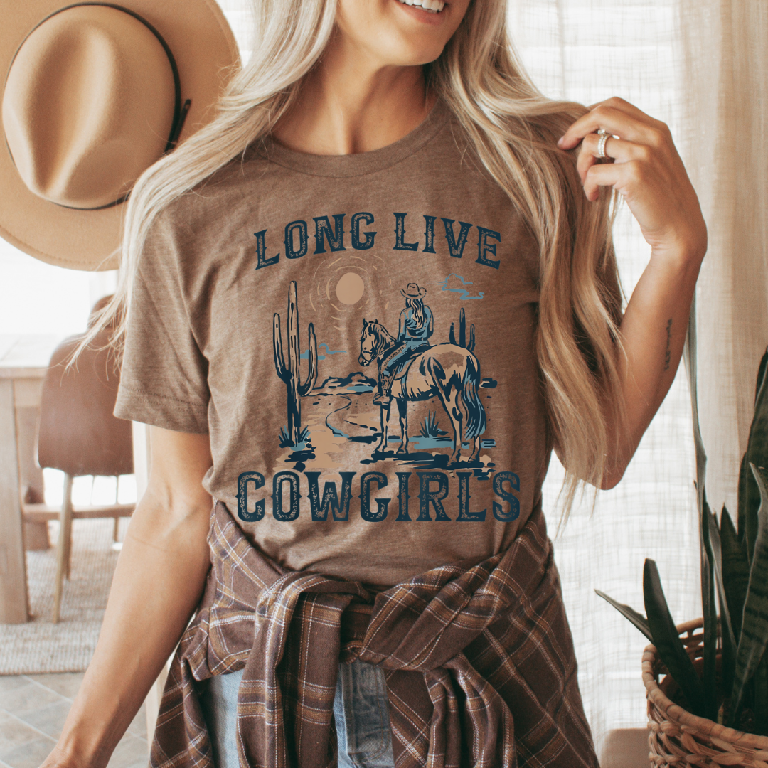 Long Live Cowgirls Tee