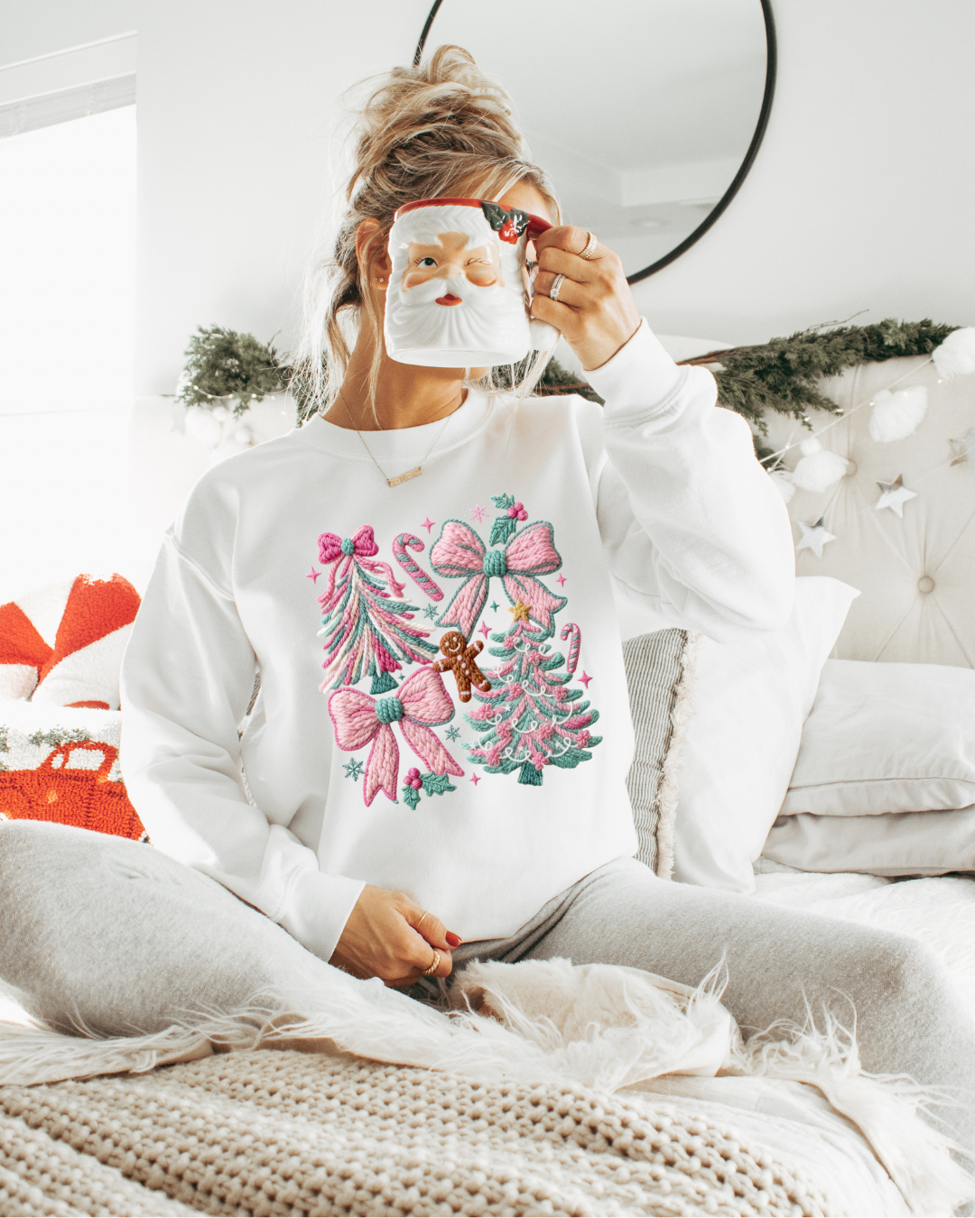 Crochet Bows & Christmas Trees