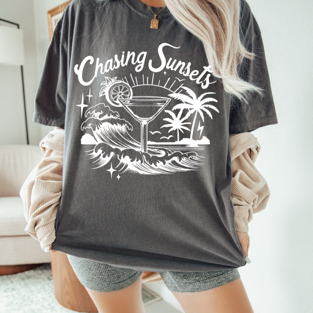 Chasing Sunsets Tee