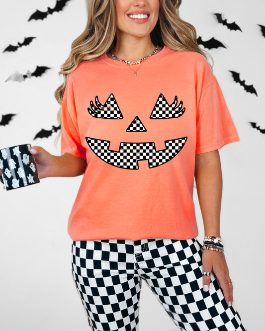 Plaid Jack-O-Lantern