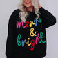 Merry & Bright Tinsel Sweater