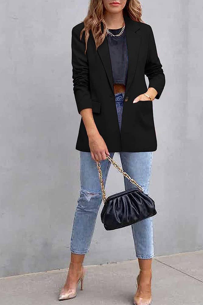 Front Open Blazer