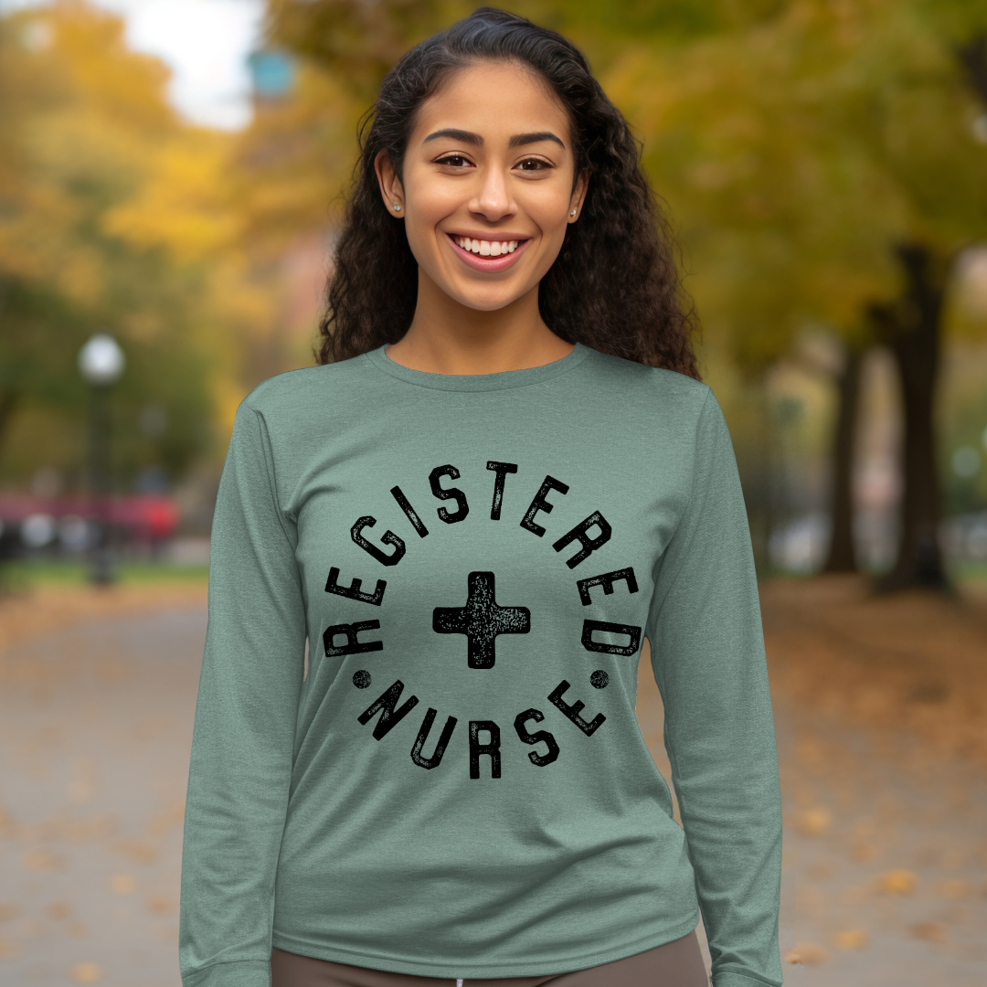 Medical Cross Long Sleeve Tee ~ Customize!