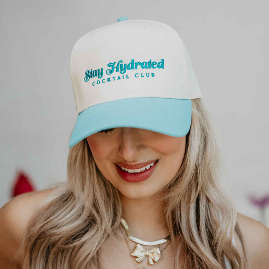 Stay Hydrated Cocktail Club Hat