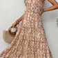 Cut-Out Waist Maxi Dress