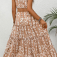 Cut-Out Waist Maxi Dress