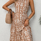 Cut-Out Waist Maxi Dress