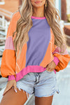 Colorblock Oversize Sweater