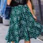Floral A-Line Skirt