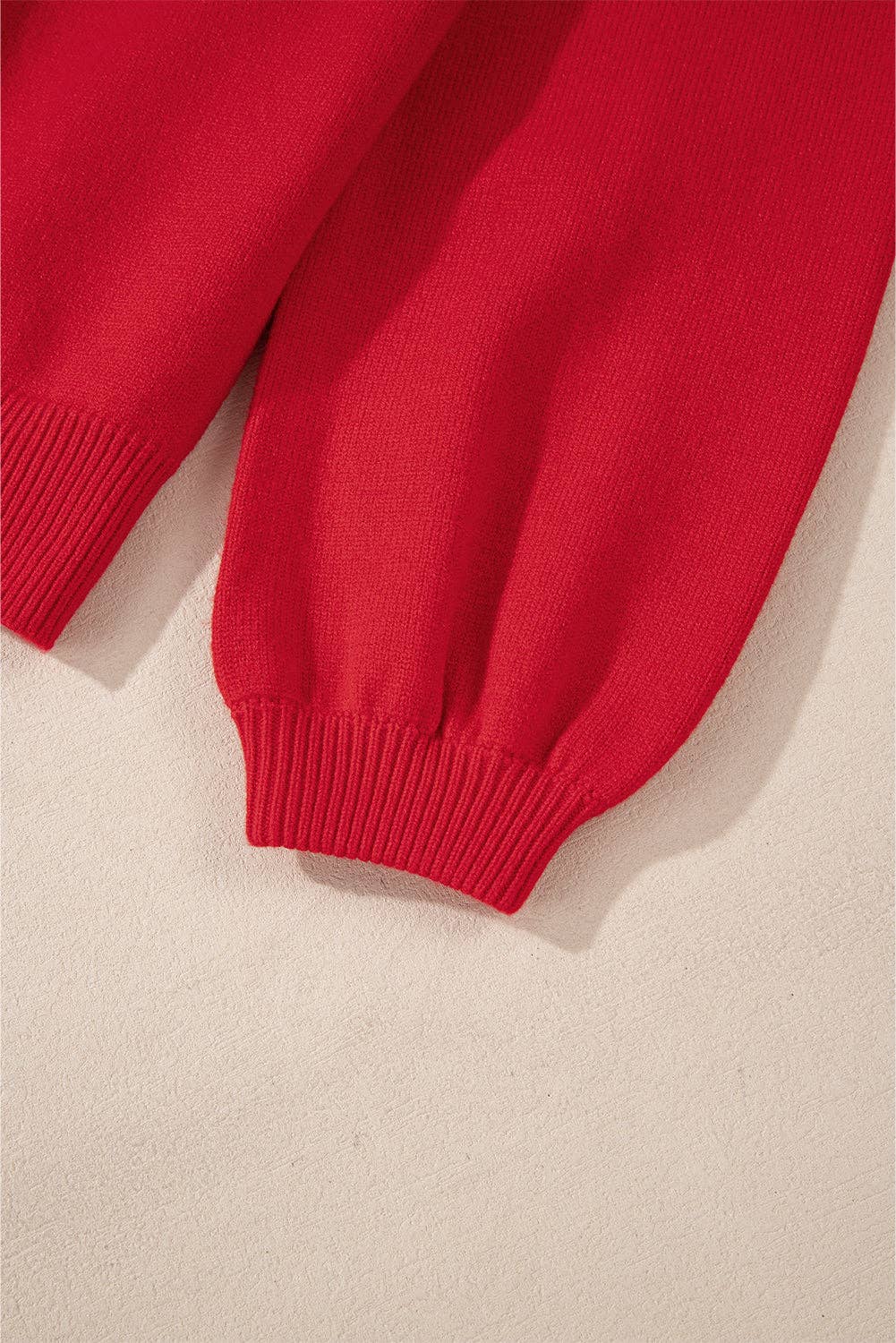 Pearl Beaded Merry Sweater