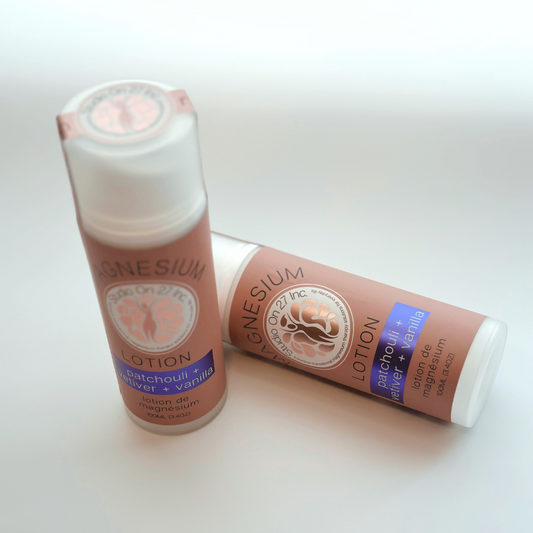 Magnesium Lab~Lotion~Patchouli+Vetiver+Vanilla