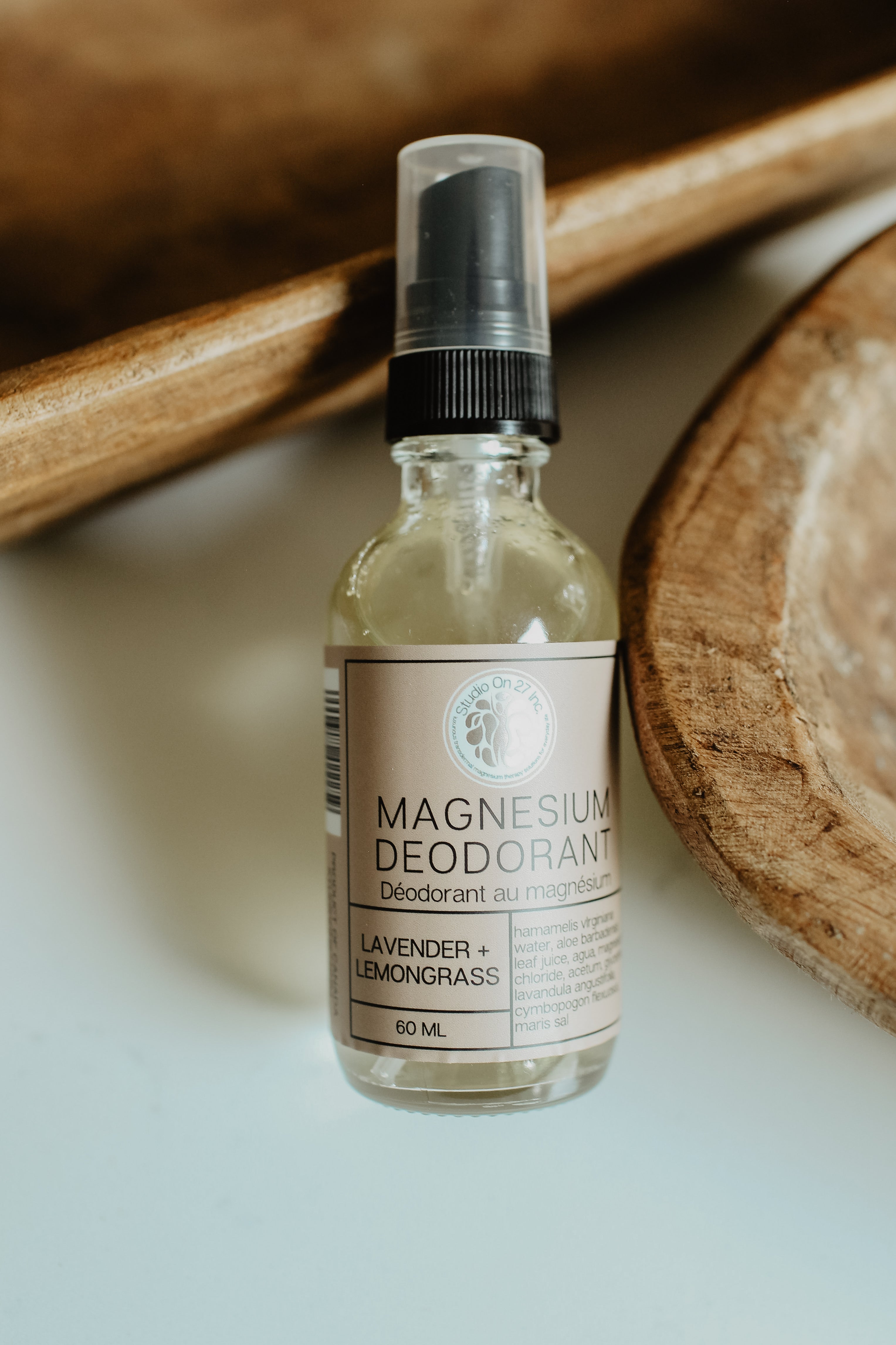 Magnesium Lab~Deodorant~Lavender+Lemongrass