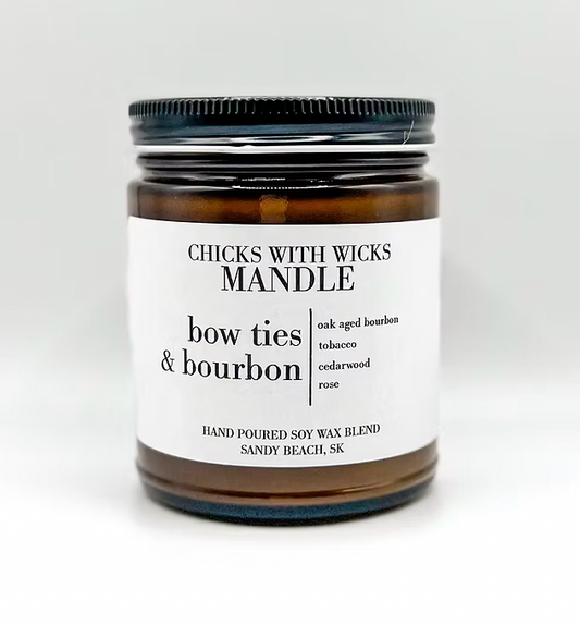 Bow Ties & Bourbon Candle