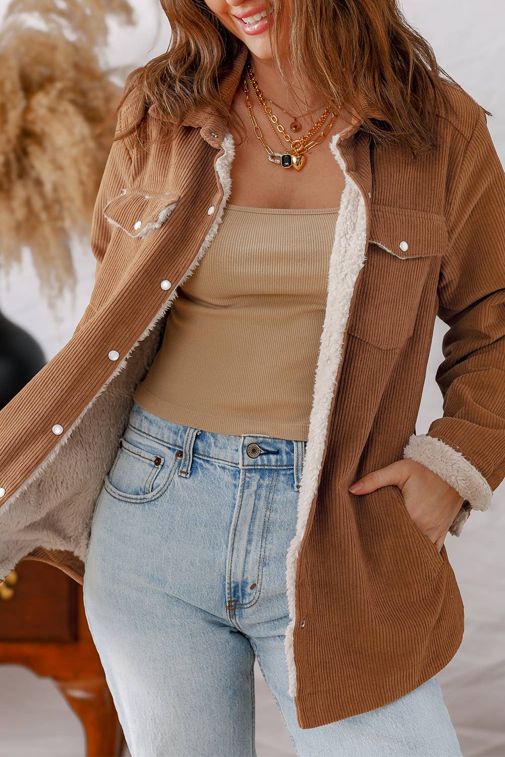 Corduroy & Fleece Jacket