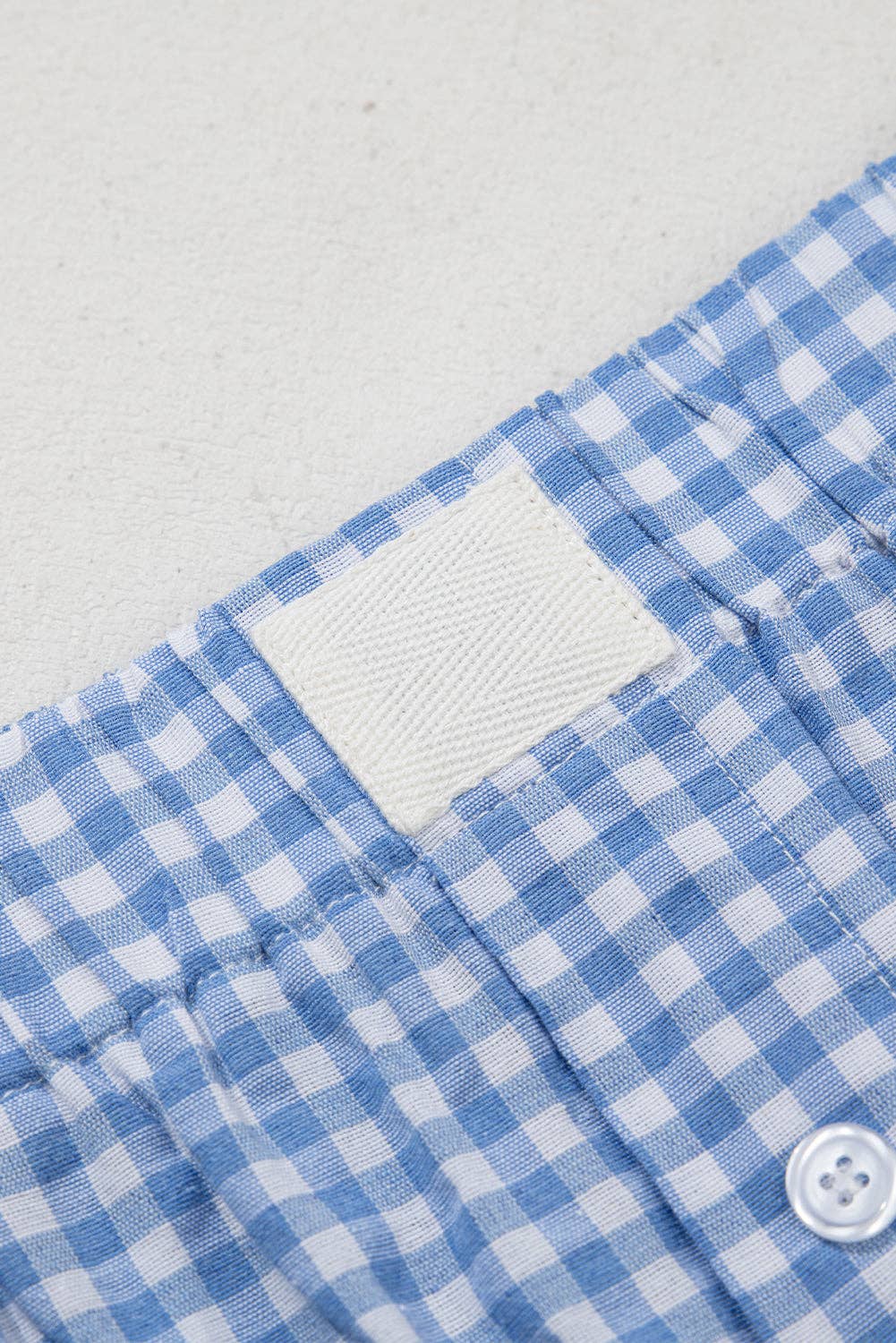 Plaid High Waist Summer Shorts