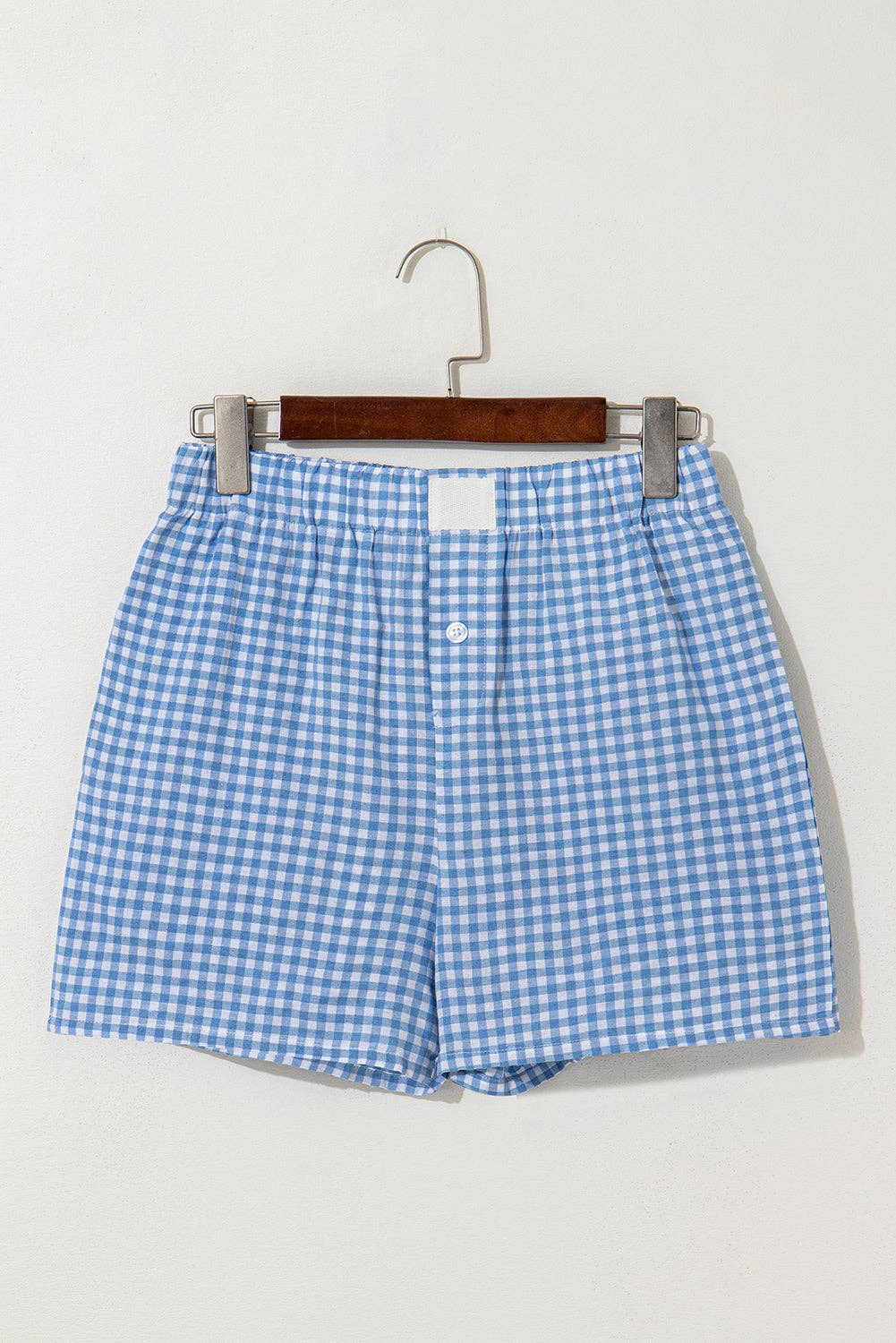 Plaid High Waist Summer Shorts