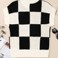Colorblock Short Sleeve Sweater