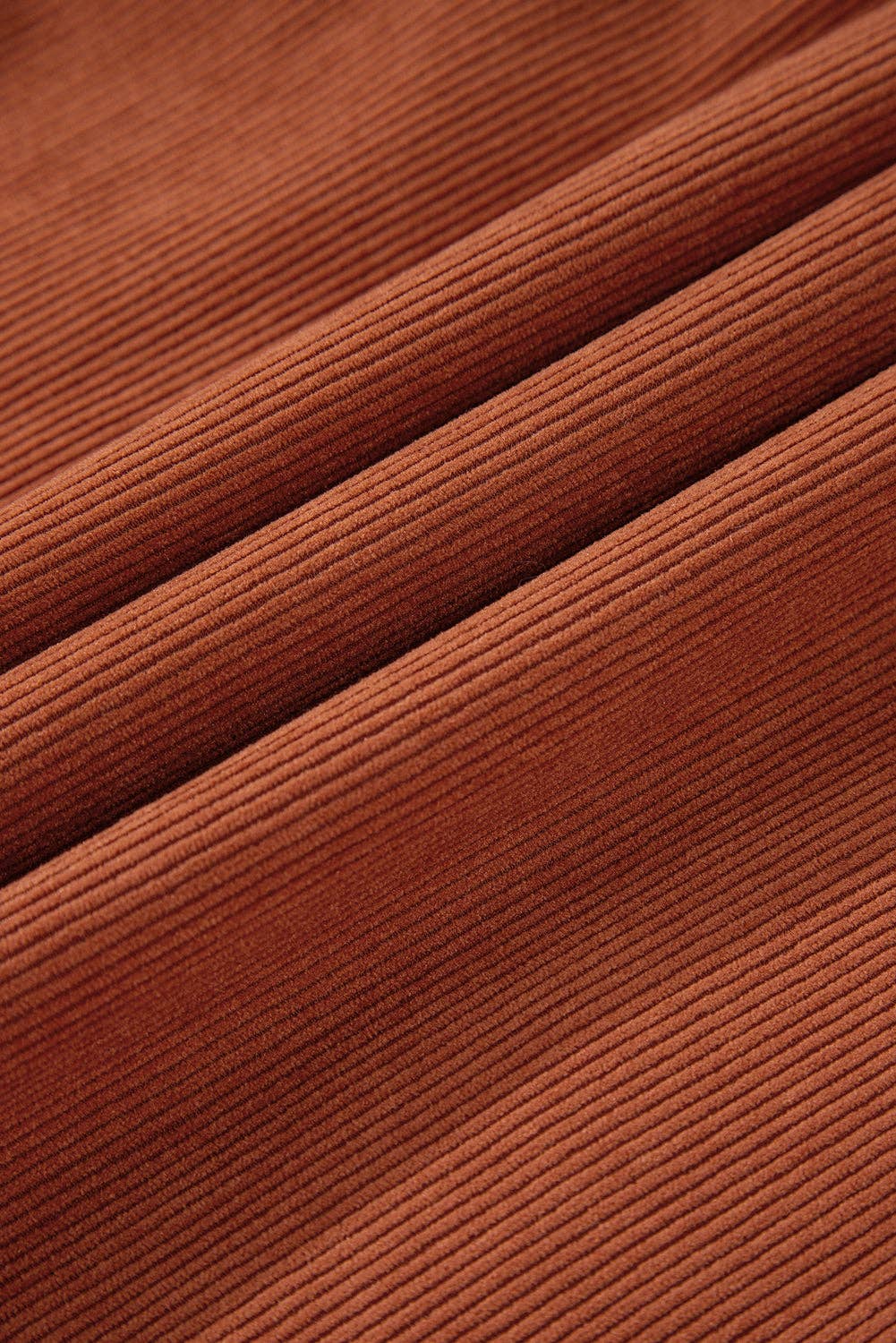 Corduroy 3/4 Sleeve Button Dress