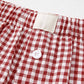 Plaid High Waist Summer Shorts