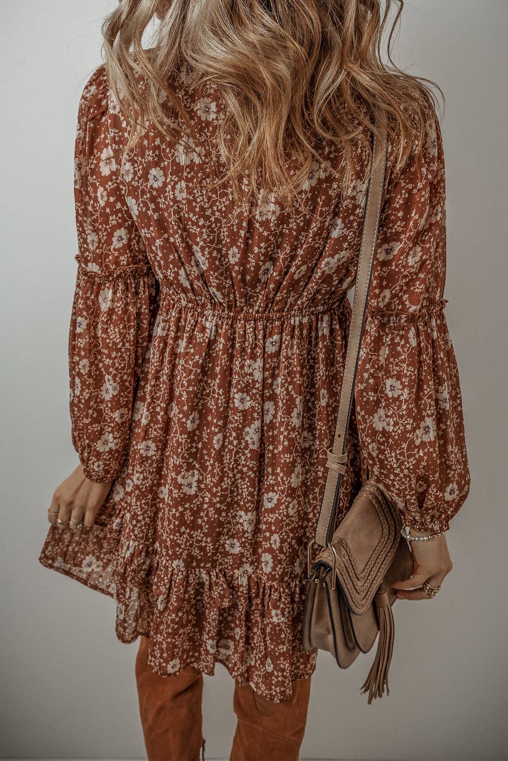 Boho Floral Dress