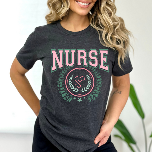 Varsity Nurse Tee