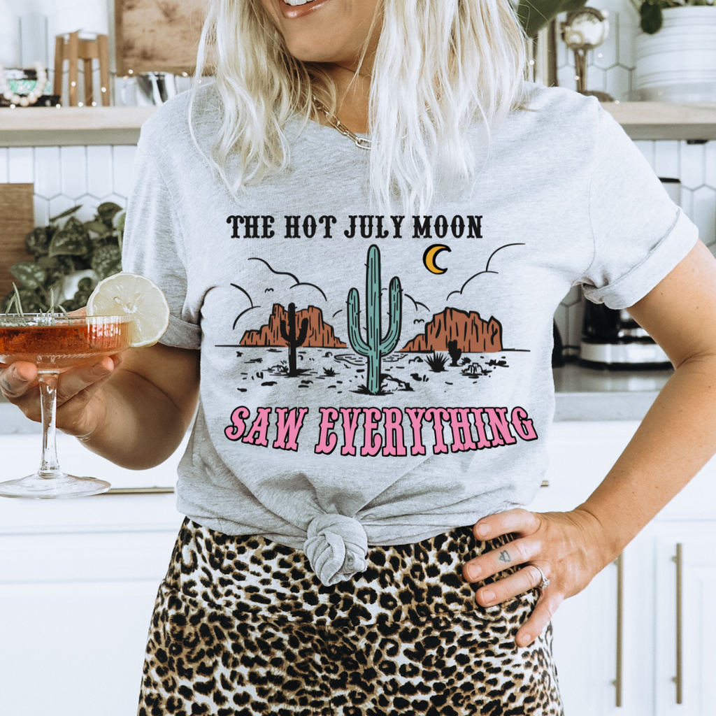 The Hot July Moon Saw Everything