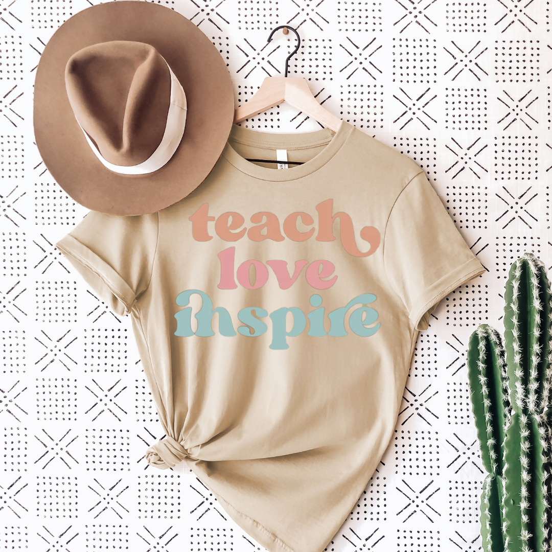 Love Teach Inspire T-Shirt