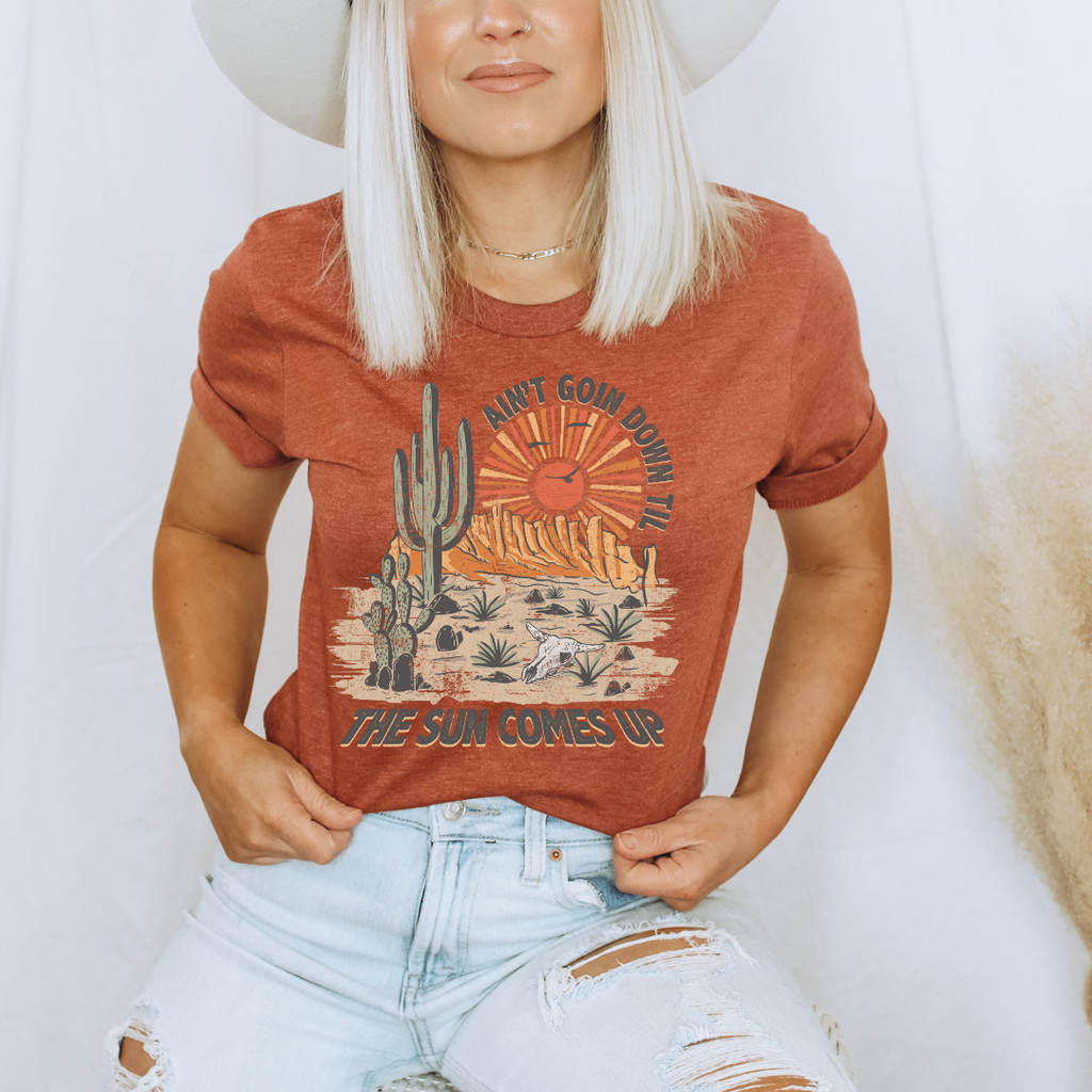 Ain't Going Down Til The Sun Comes Up Tee
