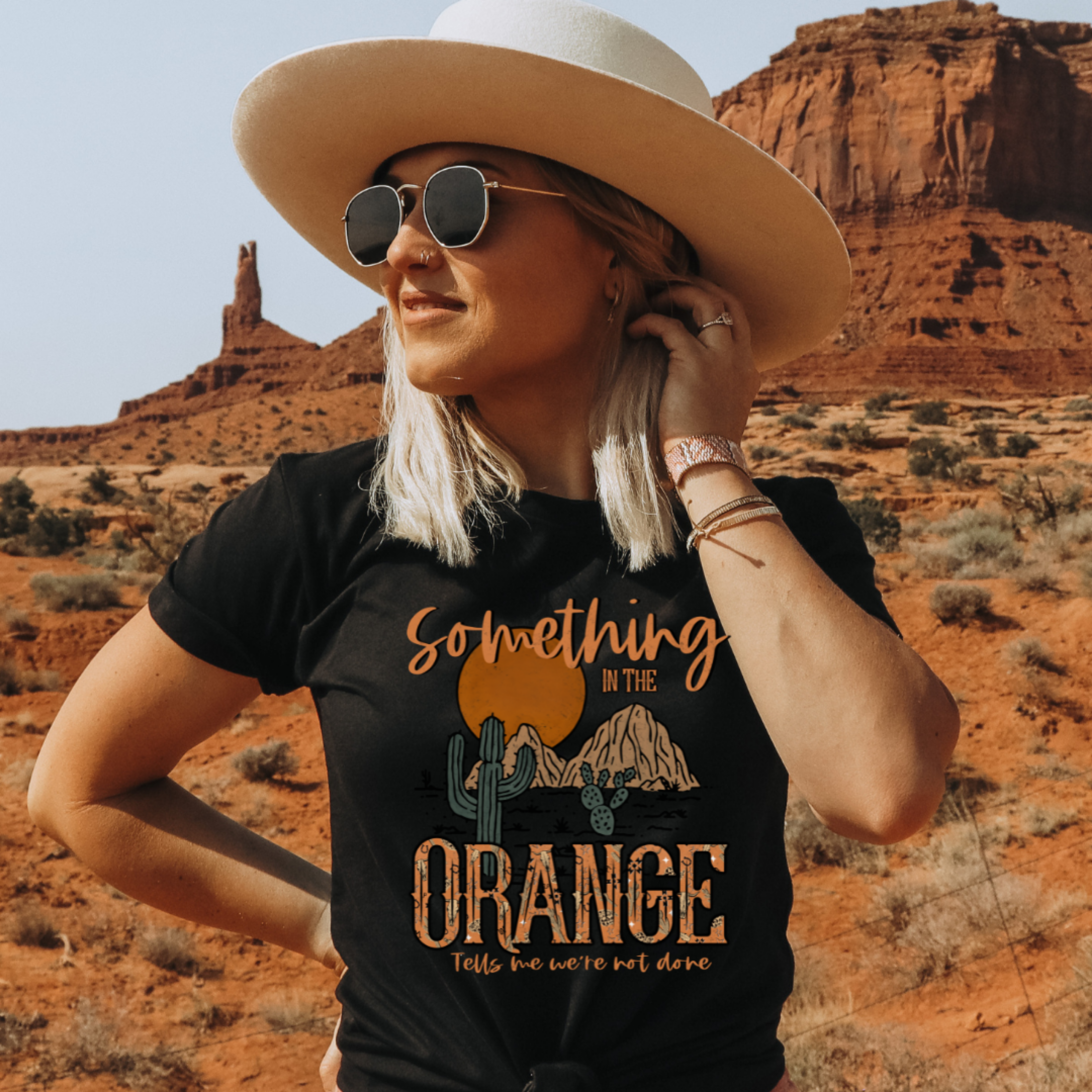 Something In The Orange Tee
